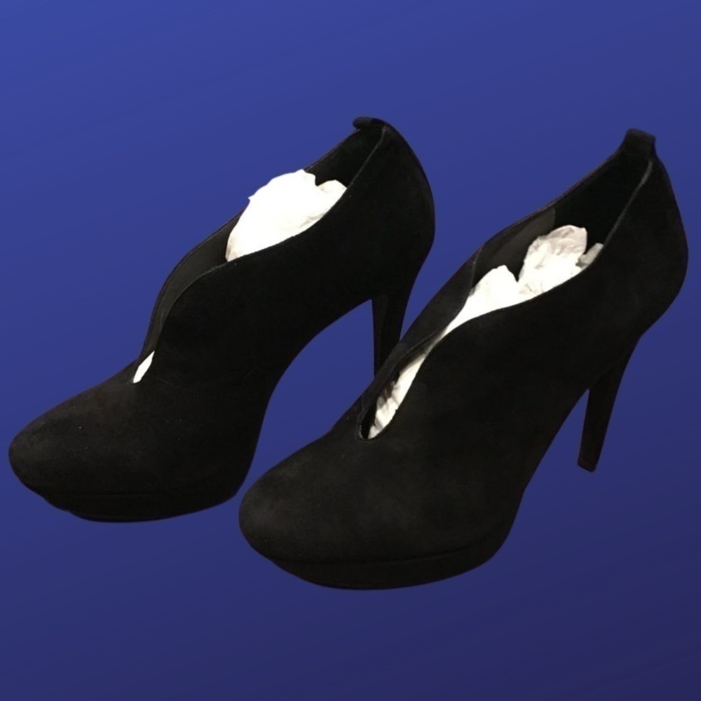 INC INTERNATIONAL CONCEPTS “Marwa” Booties, BLACK, Women’s Size 10